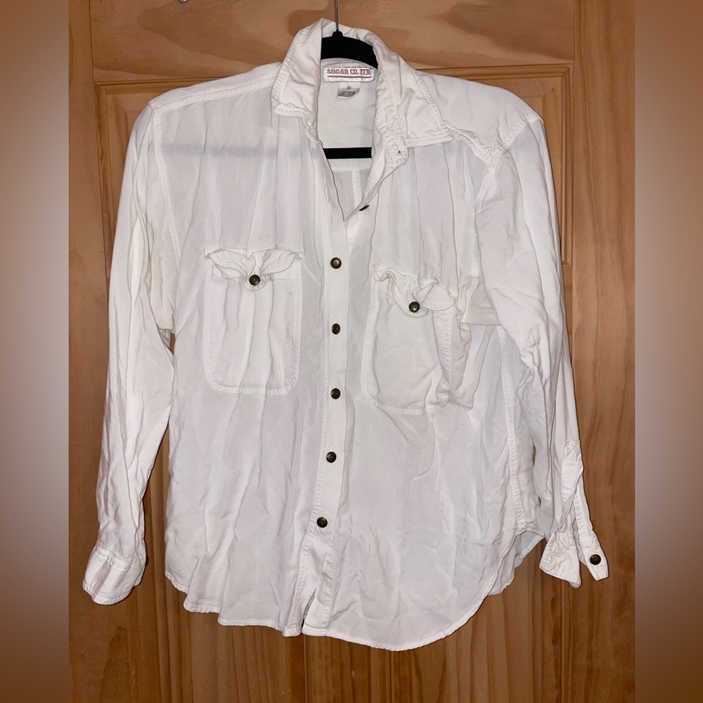 White Button Up